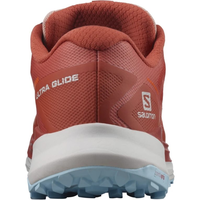 Orange Salomon Ultra Glide Women's Trail Running Shoes | IE BL3105